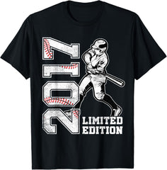 8th Birthday Baseball Limited Edition 2017 8 Years Old
