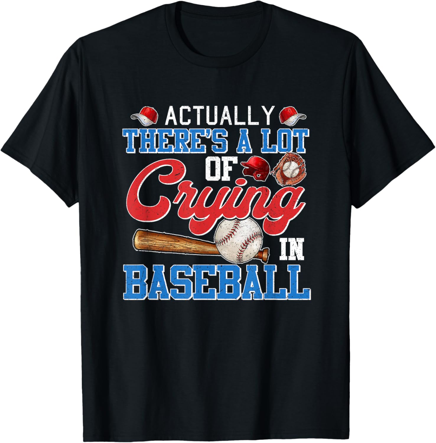 Actually there's a lot of crying in baseball