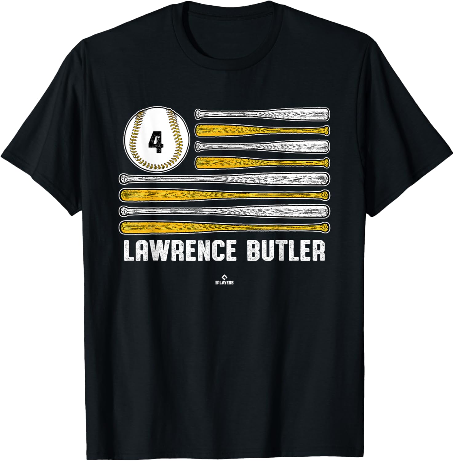 Baseball American Flag Lawrence Butler Oakland Baseball