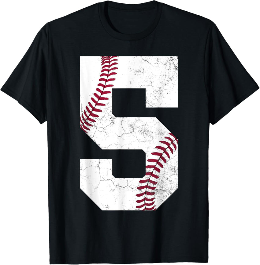 5th Birthday Gift Baseball Shirt Boys Kids Five 5 2020