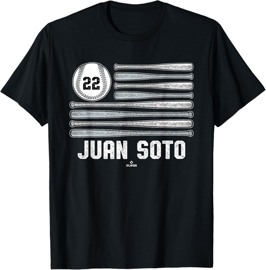 Baseball American Flag Juan Soto New York Baseball MLBPA