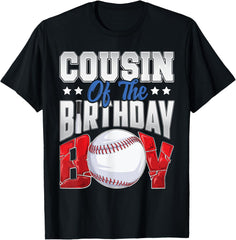 Cousin Baseball birthday Boy Family Baller b-day Party