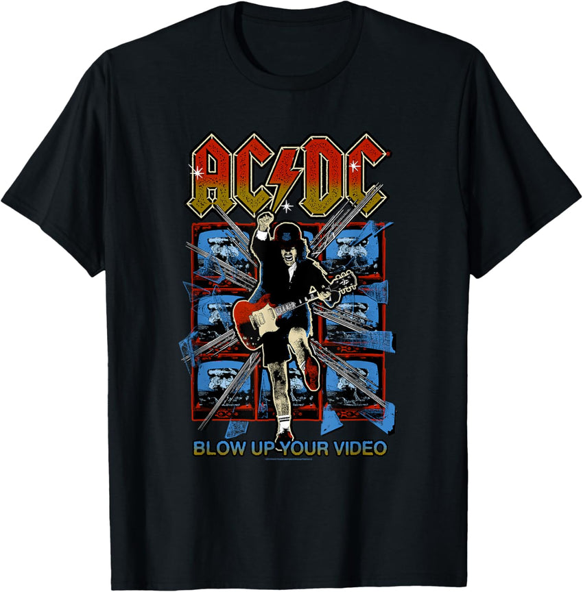 AC\/DC Blow Up Your Video Retro Graphic