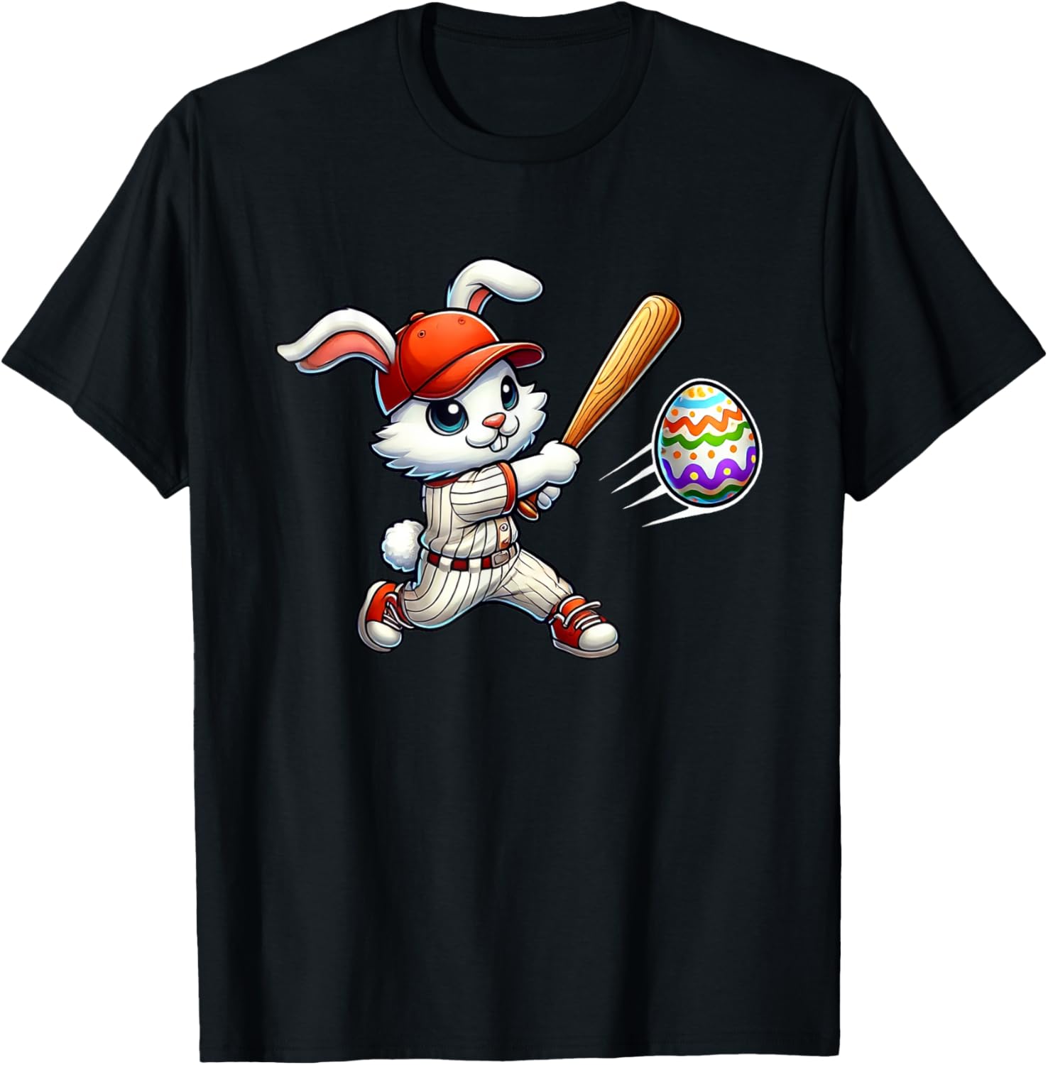 Easter Baseball Design for Boys Easter Bunny