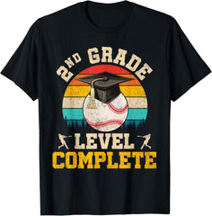 2nd Grade Level Complete Baseball Boy Last Day Of School