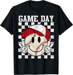 Game Day Vibes Baseball Shirt Girls Mother's Baseball Life