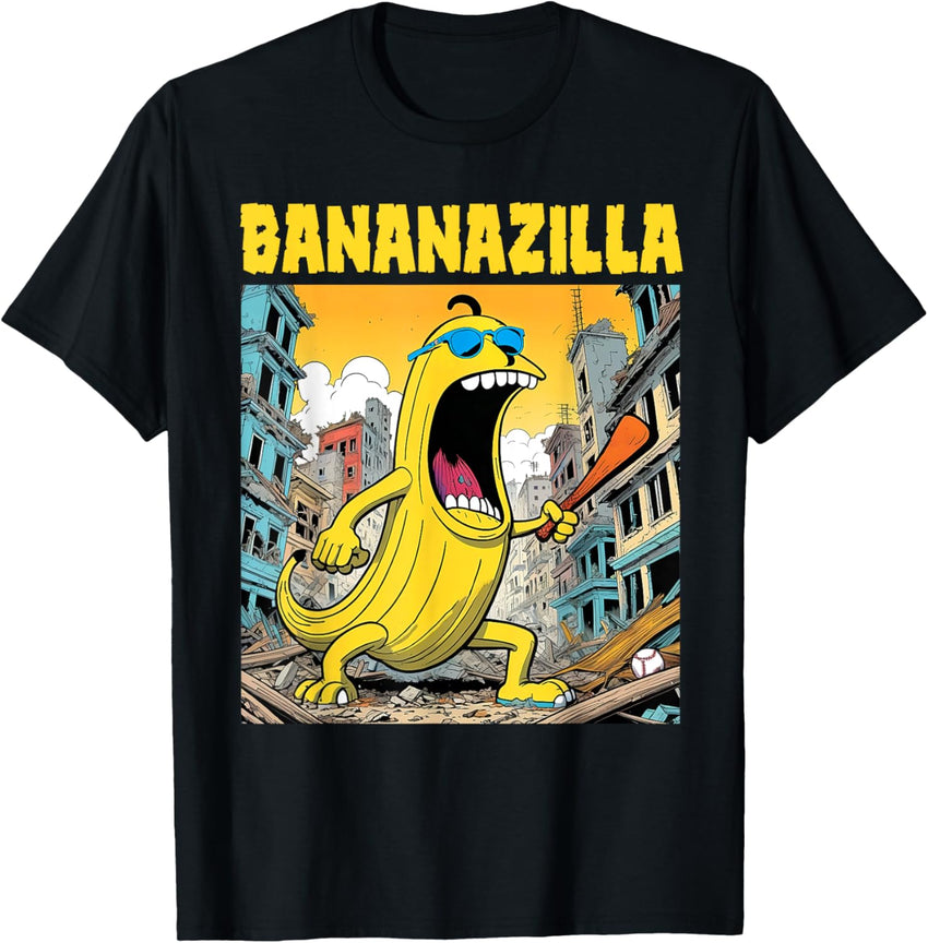Bananazilla Banana Baseball Monster Bananas Kids Youth Boys