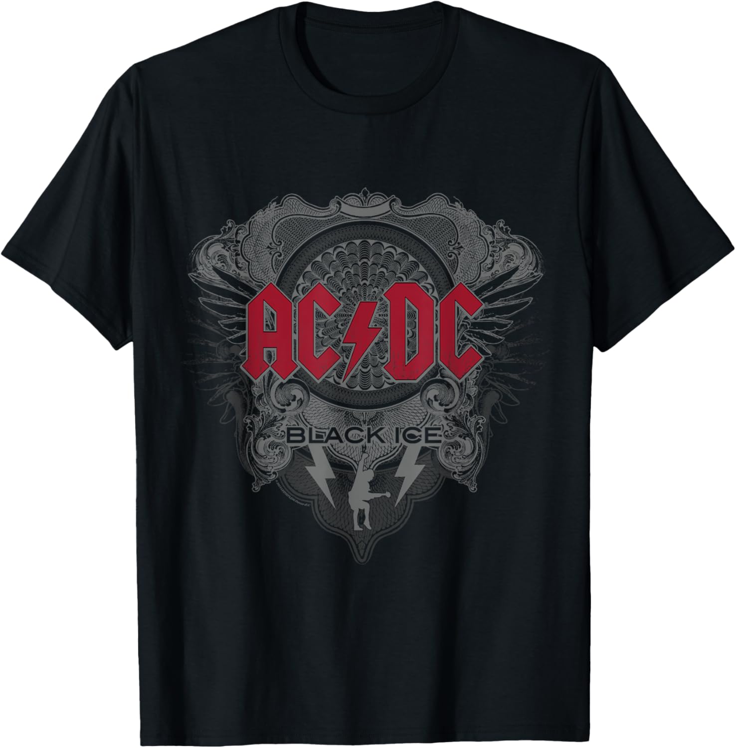 AC\/DC Rock Music Band Black Ice with Red