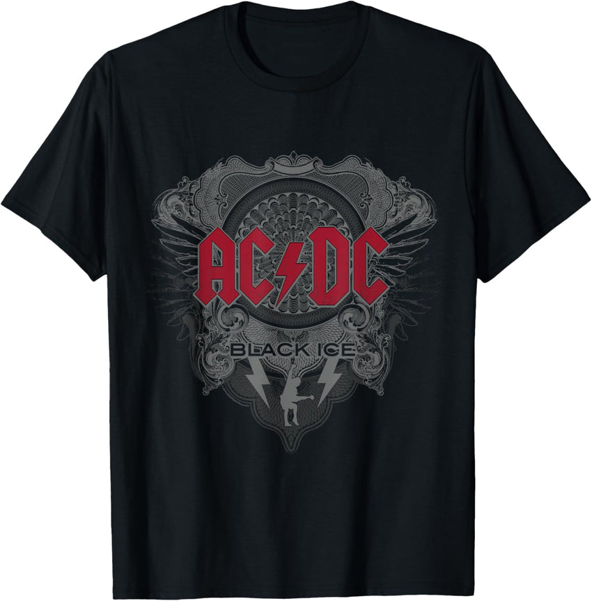 AC\/DC Rock Music Band Black Ice with Red