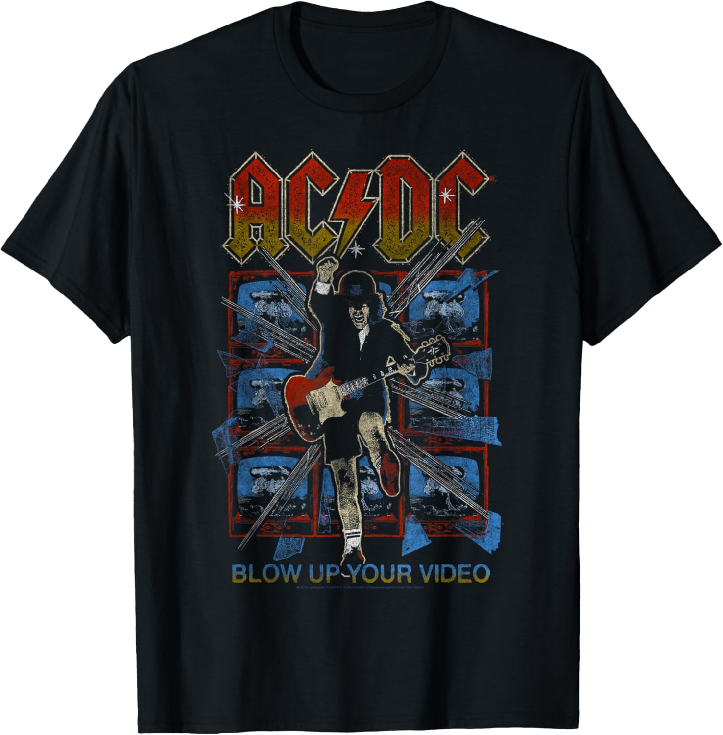 AC\/DC Rock Music Band Blow Up Your Video