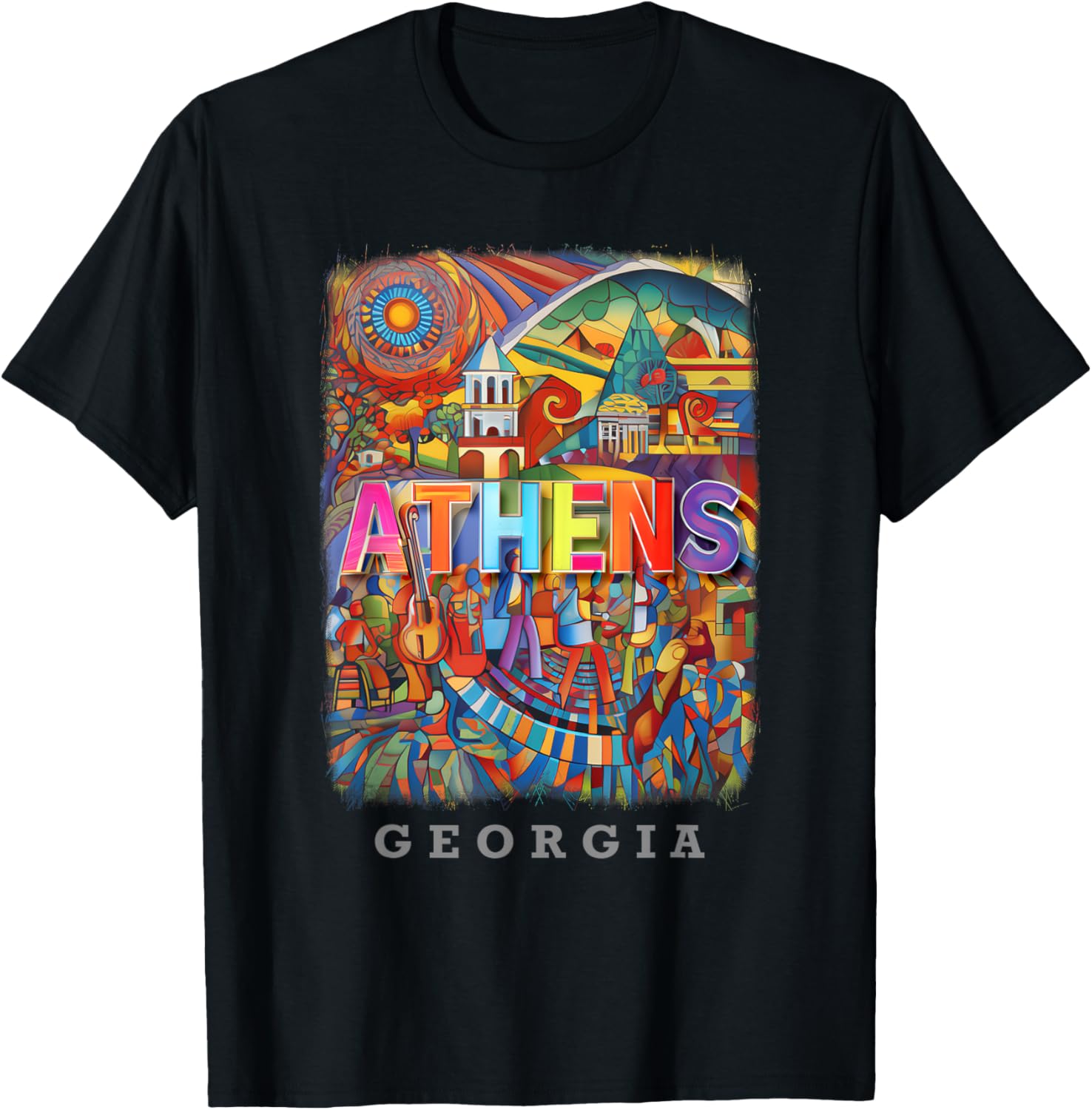 Athens Georgia GA Music and Art SD701
