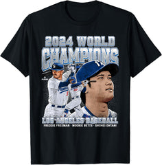 2024 Los Angeles World Champions Ohtani, Freeman & Betts