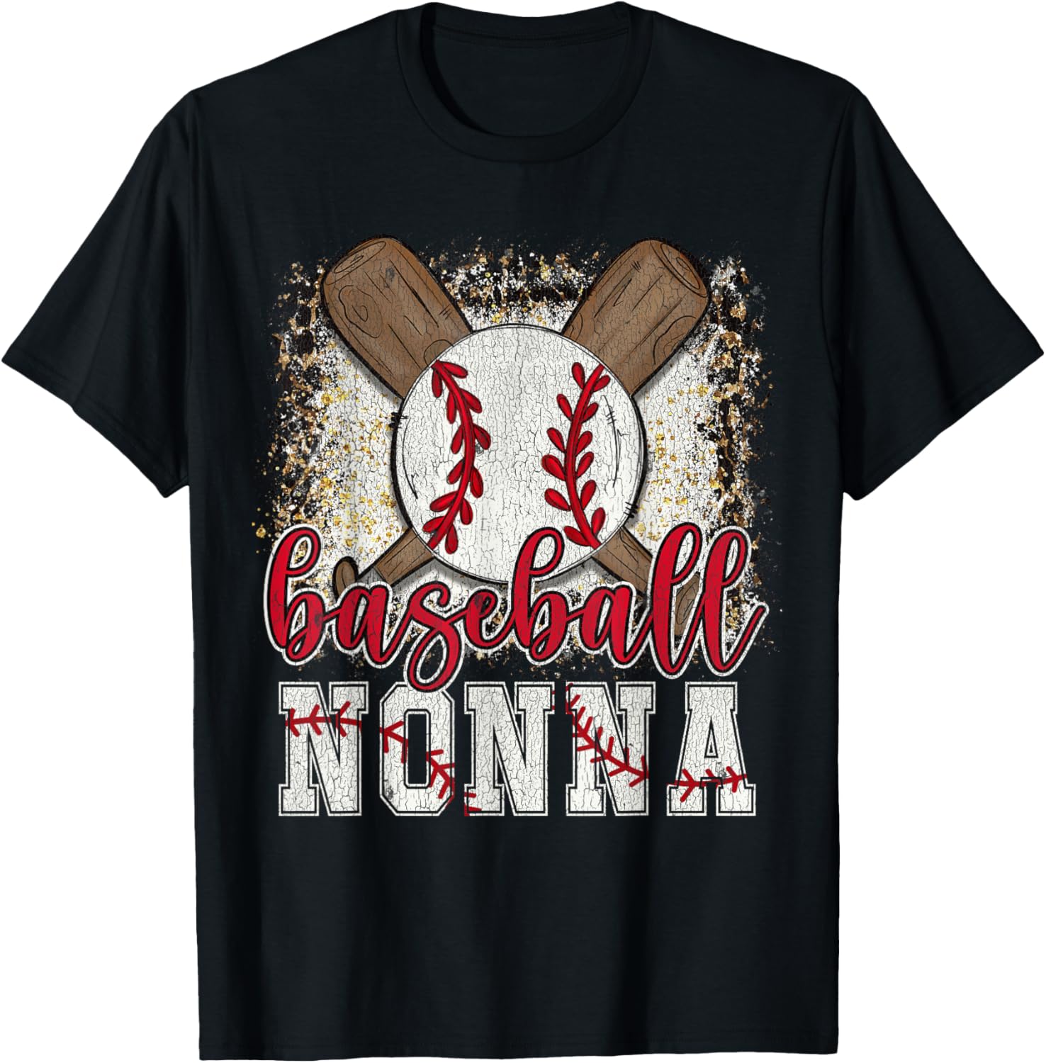 Baseball Nonna Leopard Baseball Lover Family Matching