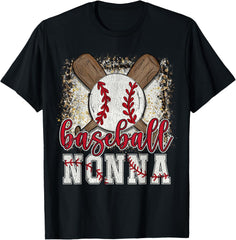 Baseball Nonna Leopard Baseball Lover Family Matching