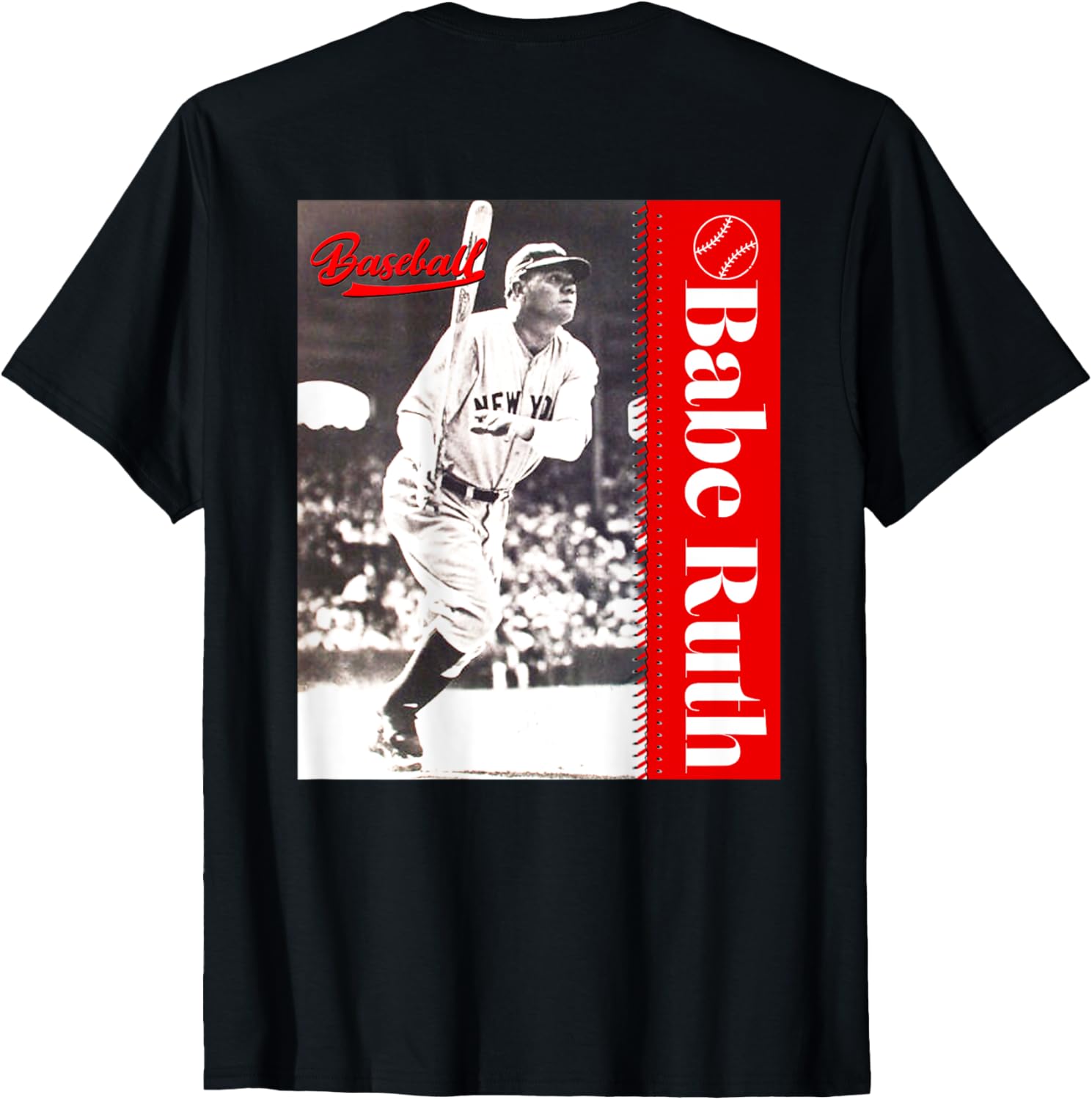 Babe Ruth_Baseball_077_Back Printed