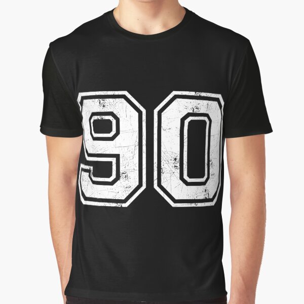 90 jersey jerseys number 90 jersey sports Graphic T-Shirt