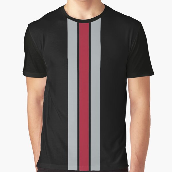 Atlanta Football Red Black Graphic T-Shirt