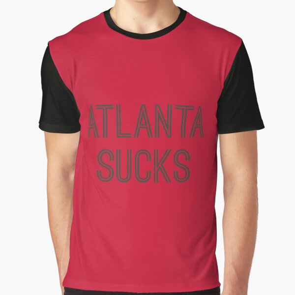 Atlanta Sucks Redpewter Tampa Bay Graphic T Shirt