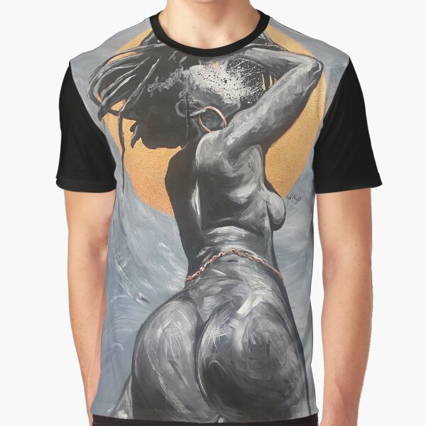Naturally Nude V Graphic T-Shirt