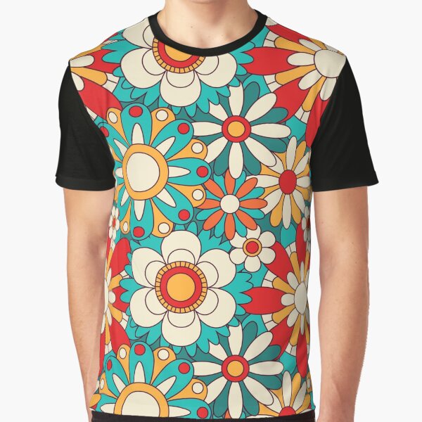 Amazing Spring Bloom Pattern Designs Graphic T Shirt