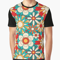 Amazing Spring Bloom Pattern Designs Graphic T Shirt