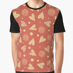 Valentines Cute Pattern Graphic T-Shirt