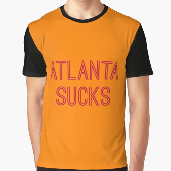 Atlanta Sucks Orangered Tampa Bay Graphic T Shirt