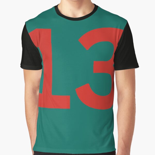 AMERICAN FOOTBALL NUMBER 13 Graphic T-Shirt