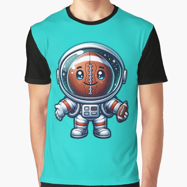 Astronaut series: American Football Graphic T-Shirt