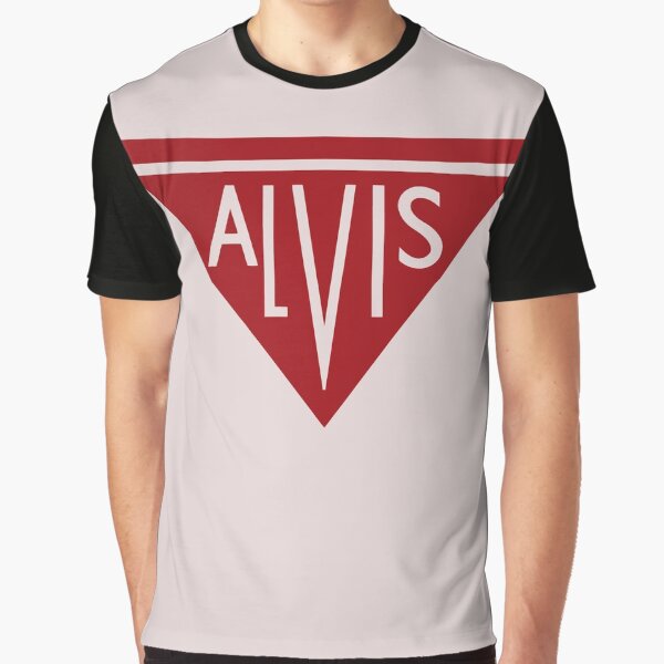 Alvis automobiles classic car logo remake Graphic T-Shirt