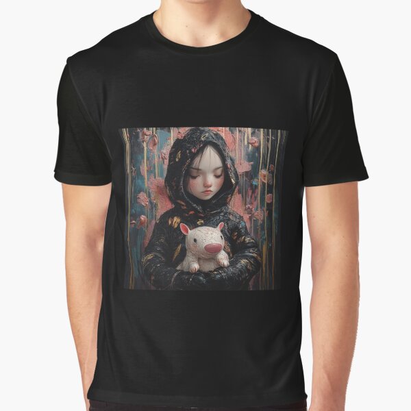 Aesthetic Wall Art Print Graphic T Shirt