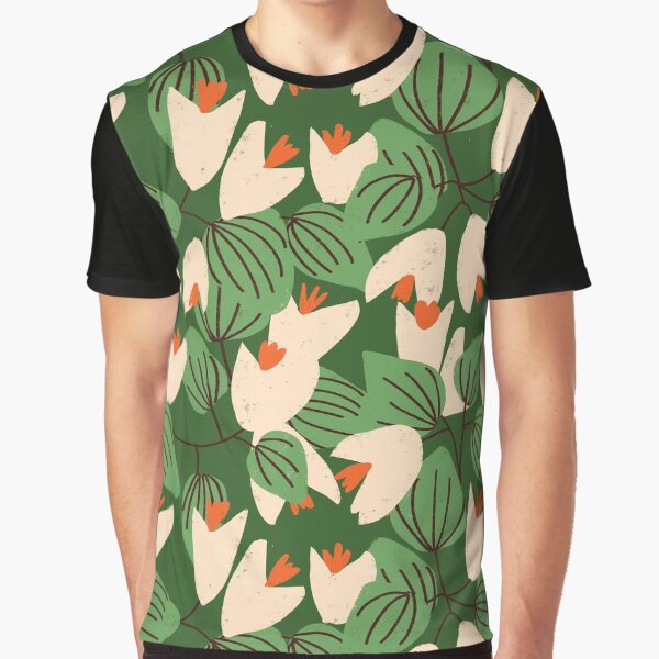 Mid Summer Bold Green Graphic T-Shirt