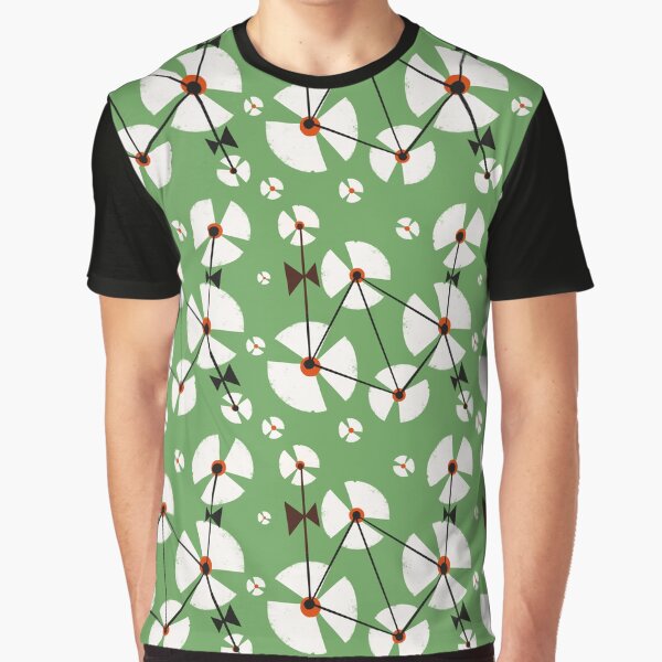 Wild dandelion Green Graphic T-Shirt