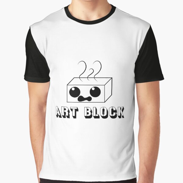 Art Block Graphic T Shirt