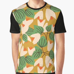 Mid Summer Bold Yellow Graphic T-Shirt