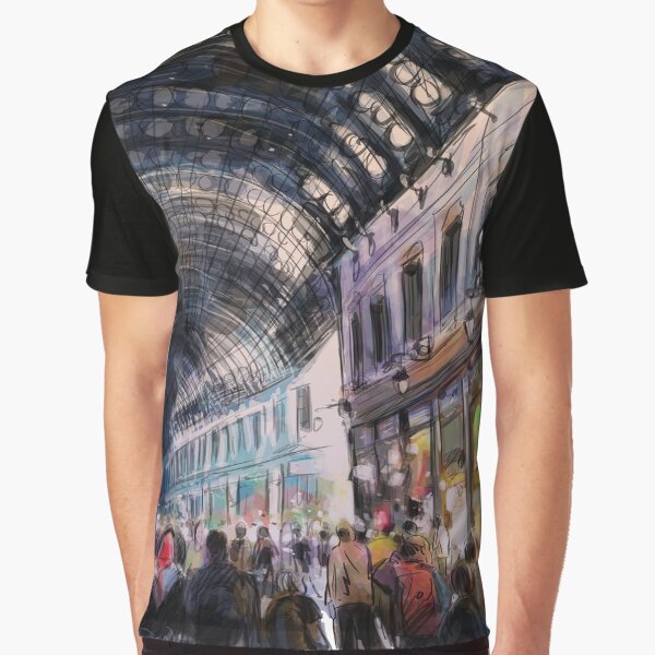 Al Hamidiyah Souq Old Marketplace Of Pre War Damascus Syria T Shirts Stickers Posters And Gifts Graphic T Shirt