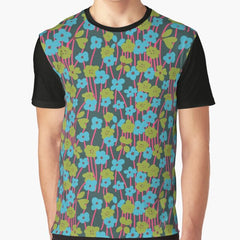 Flower seamless pattern Graphic T-Shirt