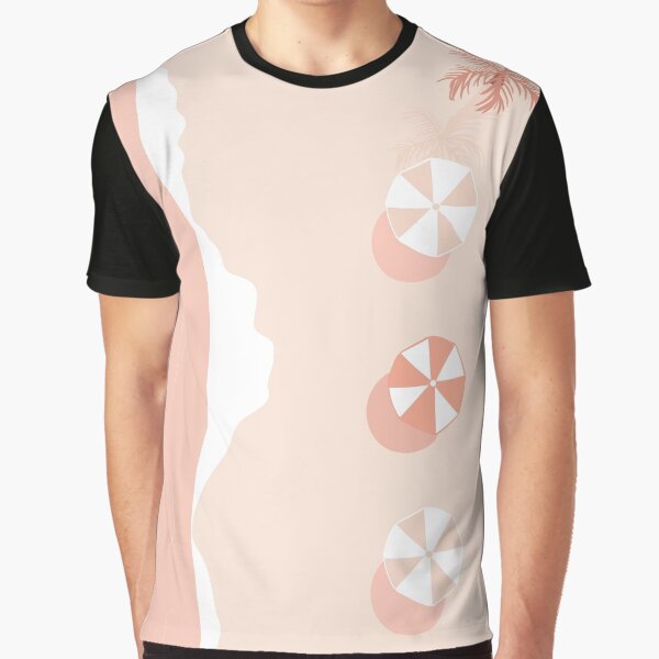 Abstract Beach Print Terracotta Art Print Neutral Wall Art Beige Boho Decor Modern Mid Century Art Printable Wall Art Geometric Print Graphic T Shirt