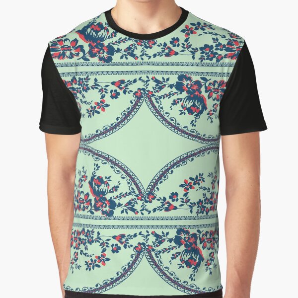 flower circle Graphic T-Shirt