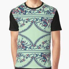 flower circle Graphic T-Shirt