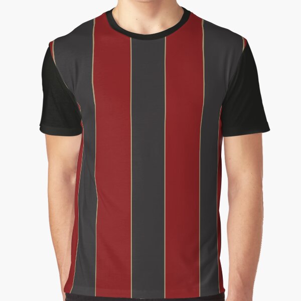 Atlanta Stripe Design Graphic T Shirt