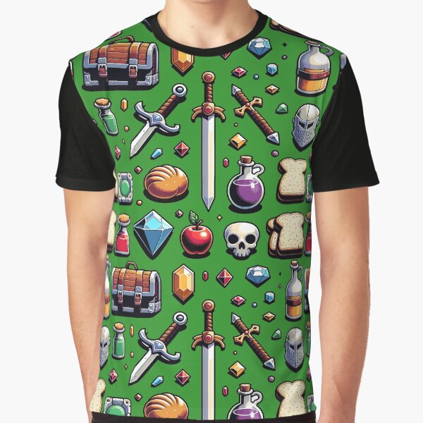 Adventure Awaits Rpg Quest Essentials Graphic T Shirt