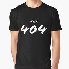 Atlanta Area Code The 404 In White Graphic T Shirt