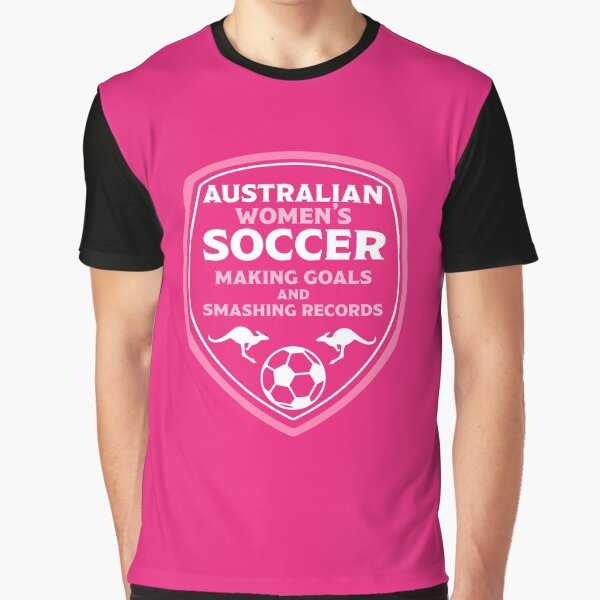 Australian Women's Soccer Graphic T-Shirt
