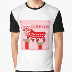 Cat daddy hides Graphic T-Shirt