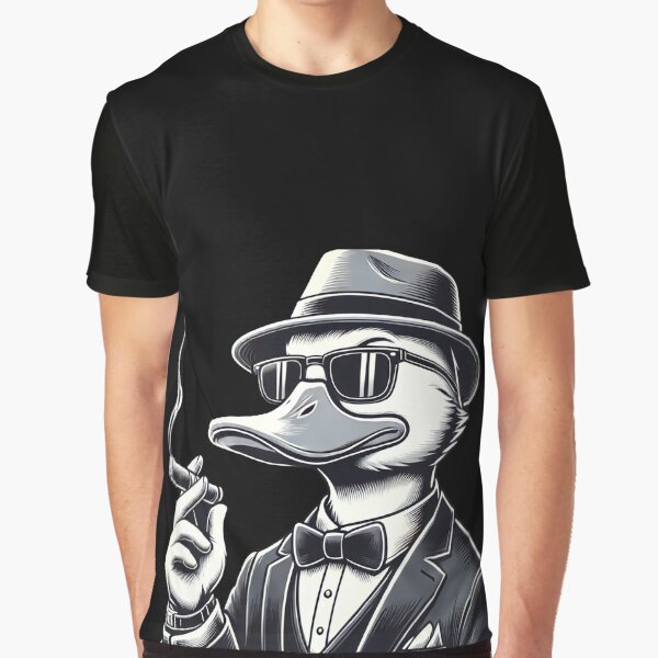 The Mafia Duck Graphic T Shirt