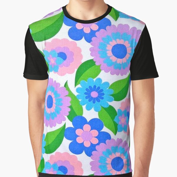 HIPPY FLOWERS Graphic T-Shirt