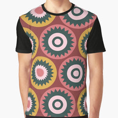 Flower Pattern - Pattern Lovers Graphic T-Shirt