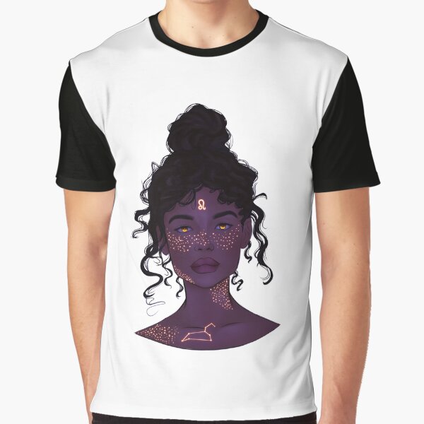 Leo Girl (dark version) Graphic T-Shirt