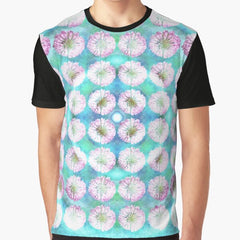 Pattern clover flower power Graphic T-Shirt